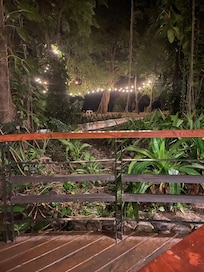 Night view of beach area