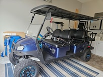 The access to the golf cart is the best!