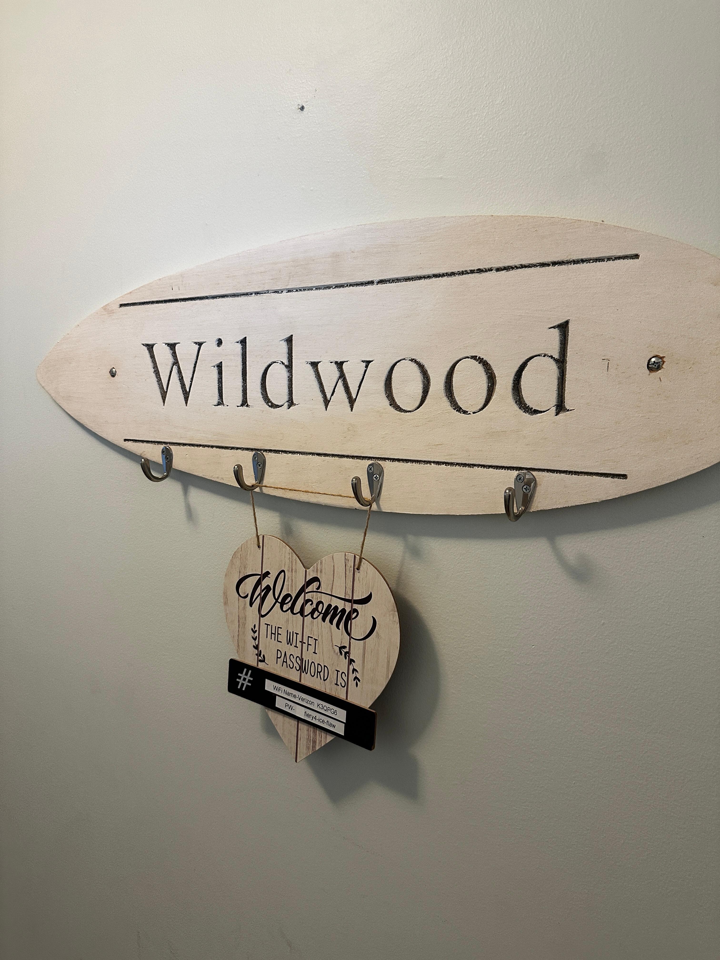 Such a hospitable entry. They have a lot of special touches woven throughout the residence.