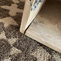 Broken furniture