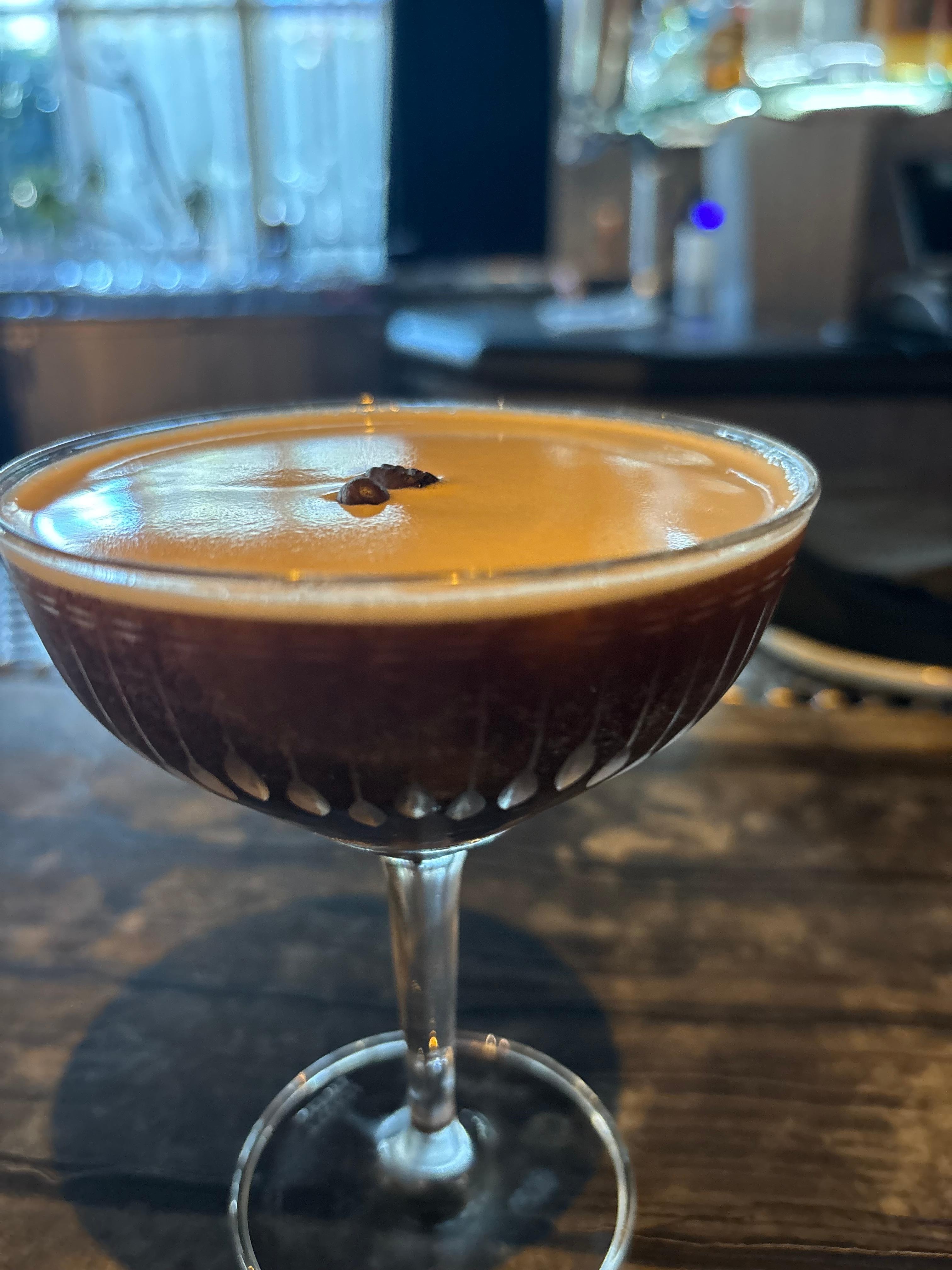 Yummy espresso martini 