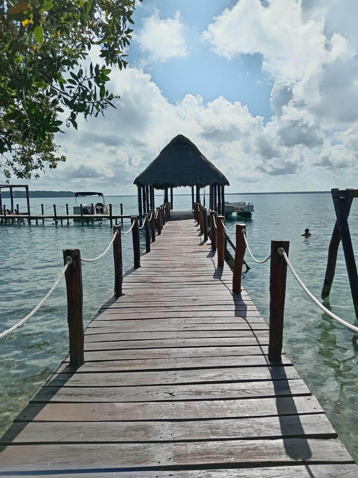 Nada como estar en las hamacas con el sonido del agua