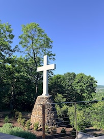Cross and view was amazing