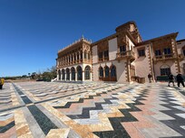 Back of the Ringling mansion