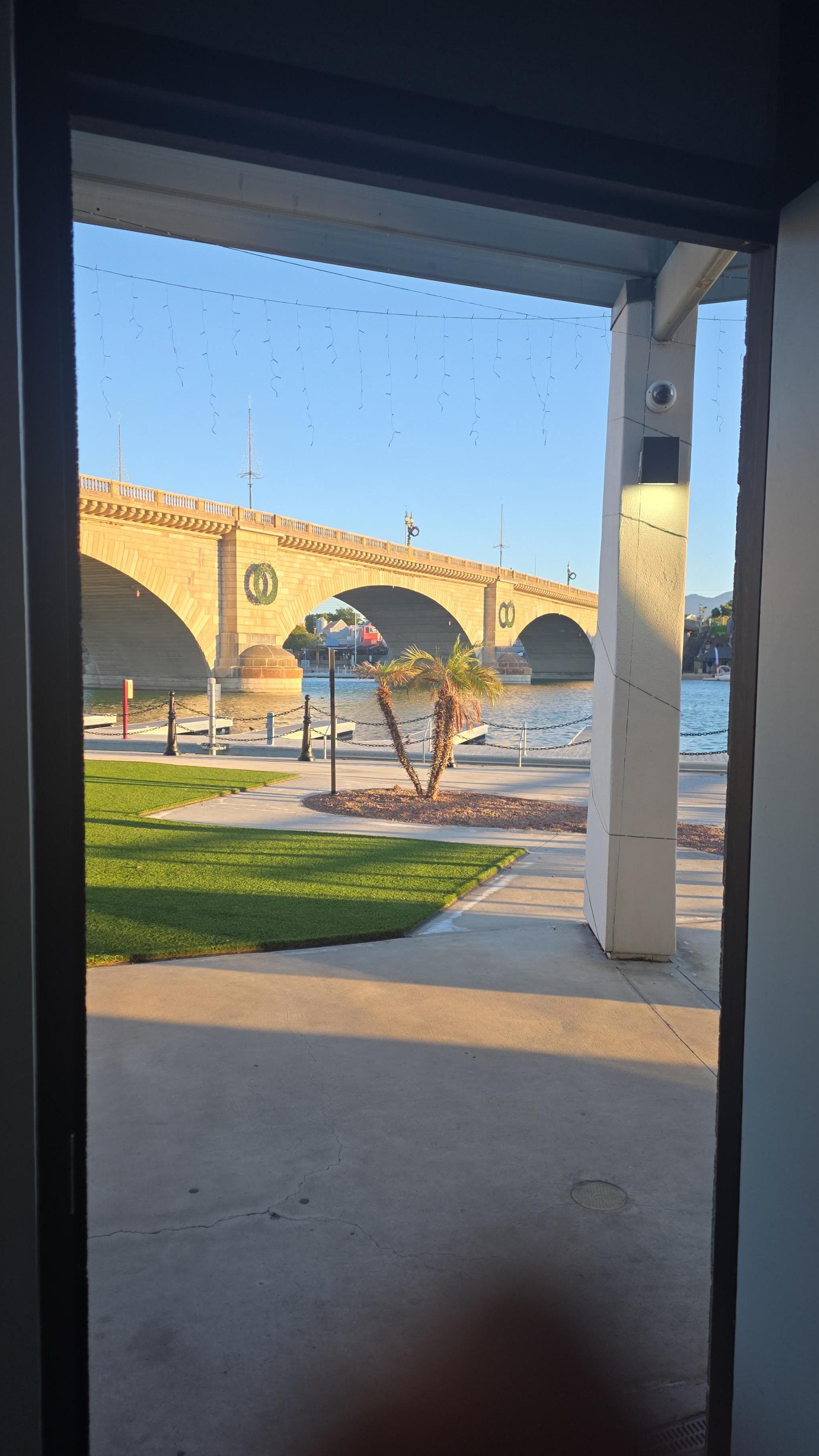 The view from outside of my room.