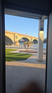 The view from outside of my room.