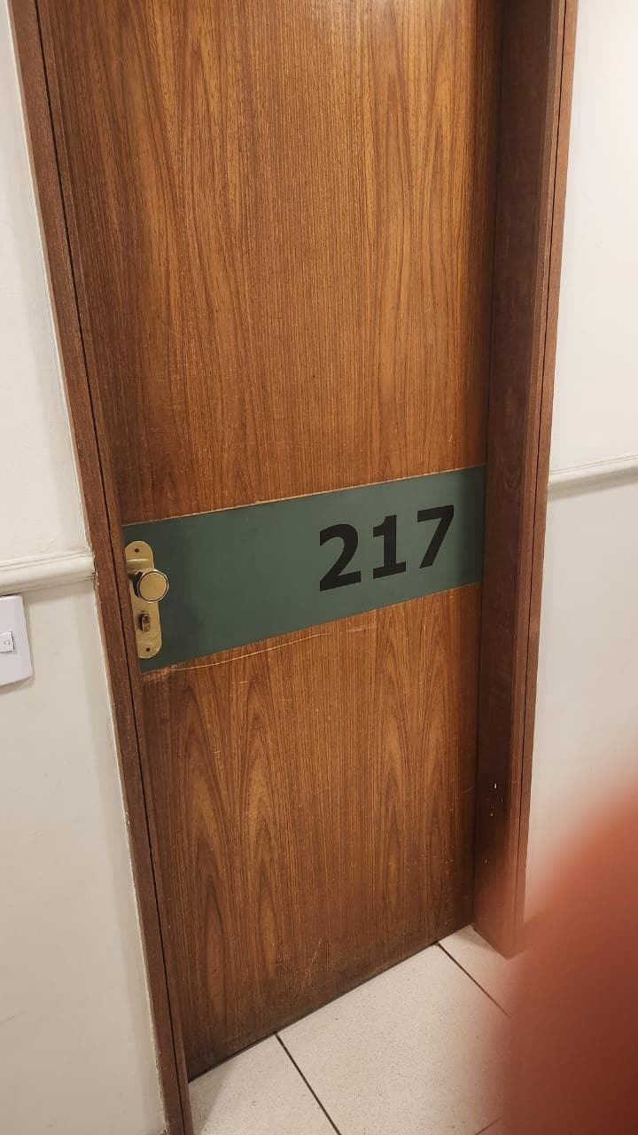 Este é o quarto que ficamos.