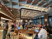 Lobby, is really a gourmet coffee roaster mecca doubling as a locals disguised as digital nomads meeting place