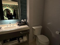 King bed room bath