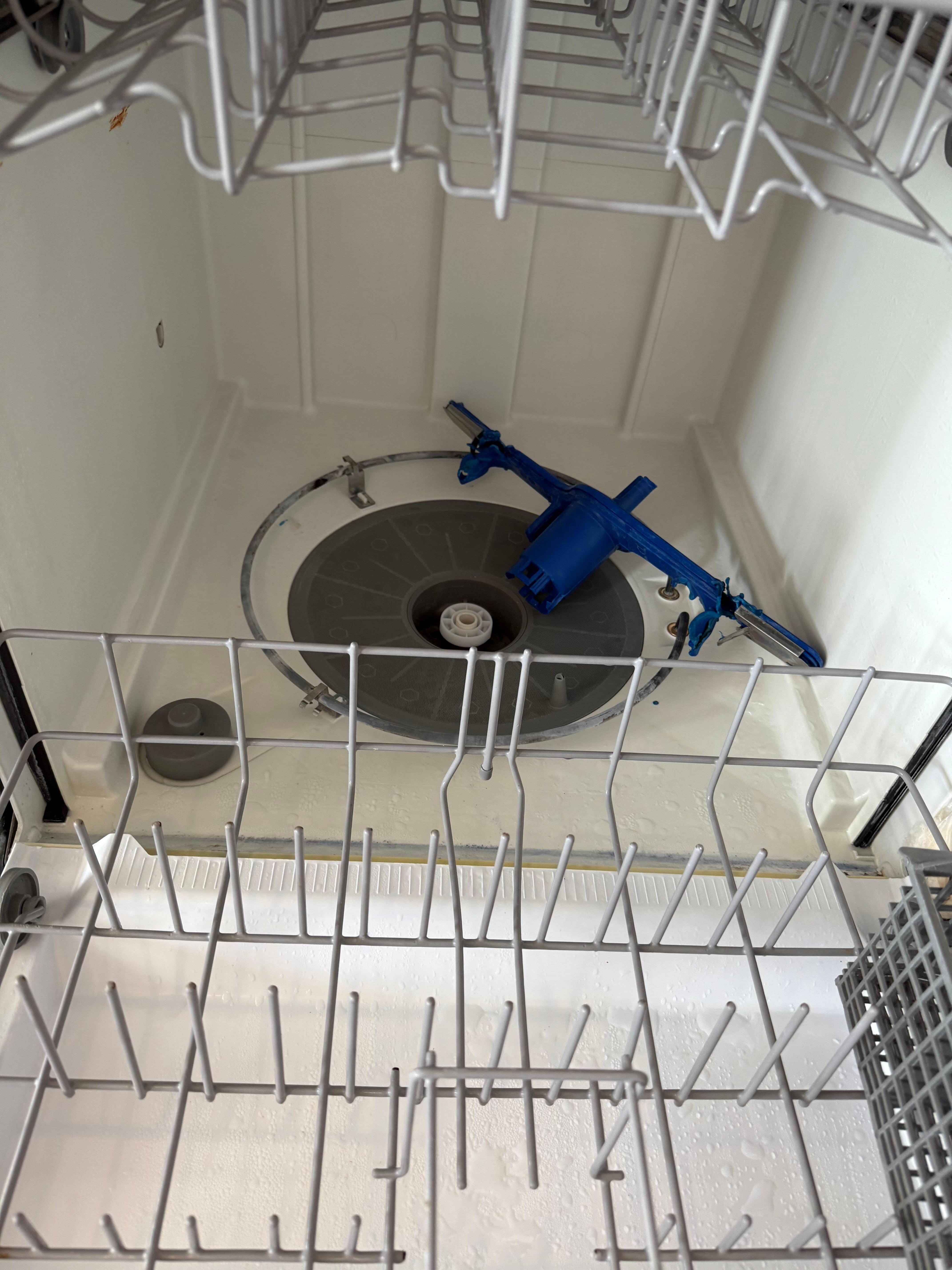 Broken dishwasher 