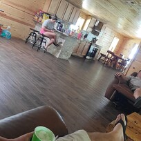 huge kitchen pic taken from living room