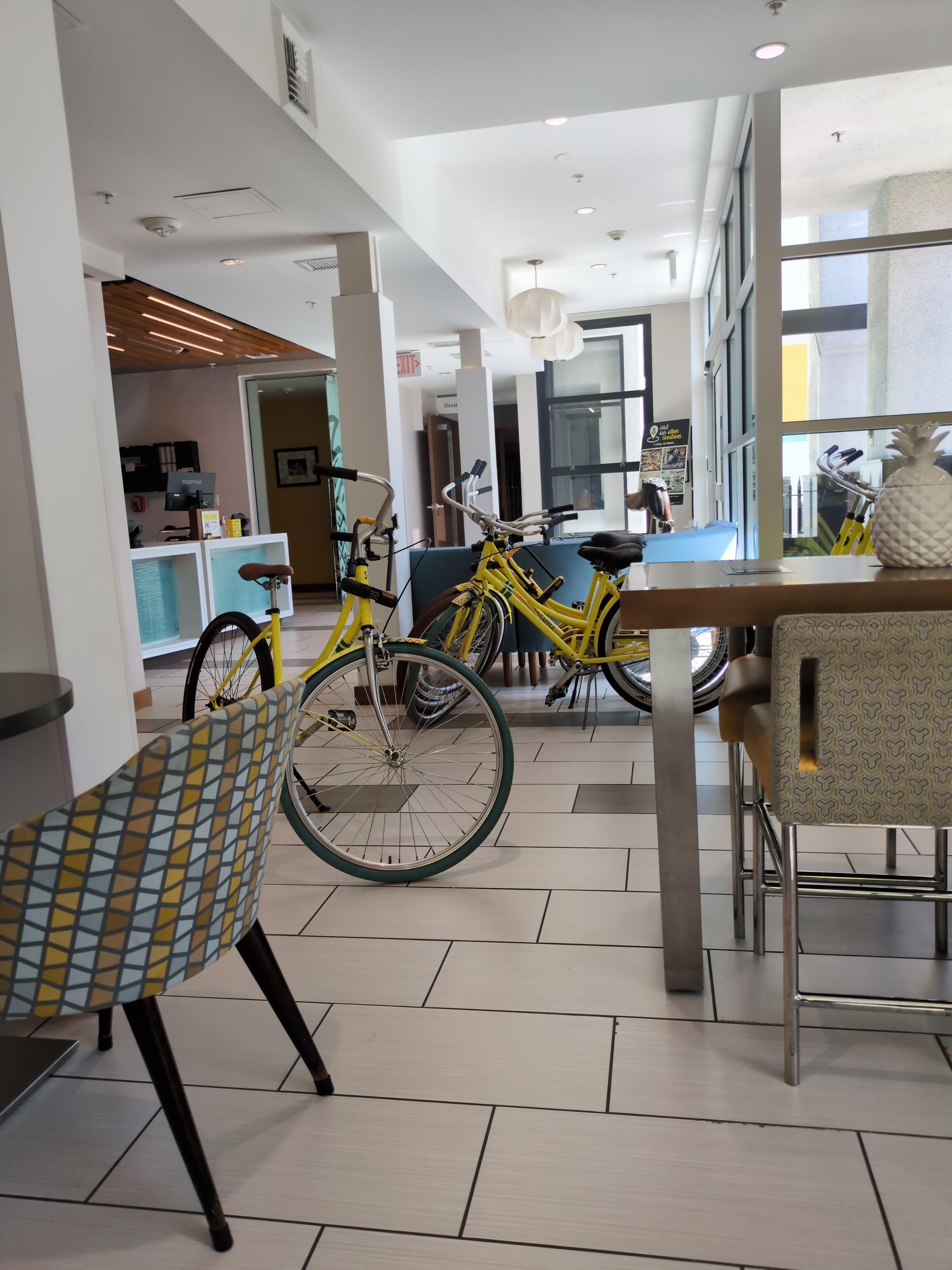 Eletric bikes for rent.