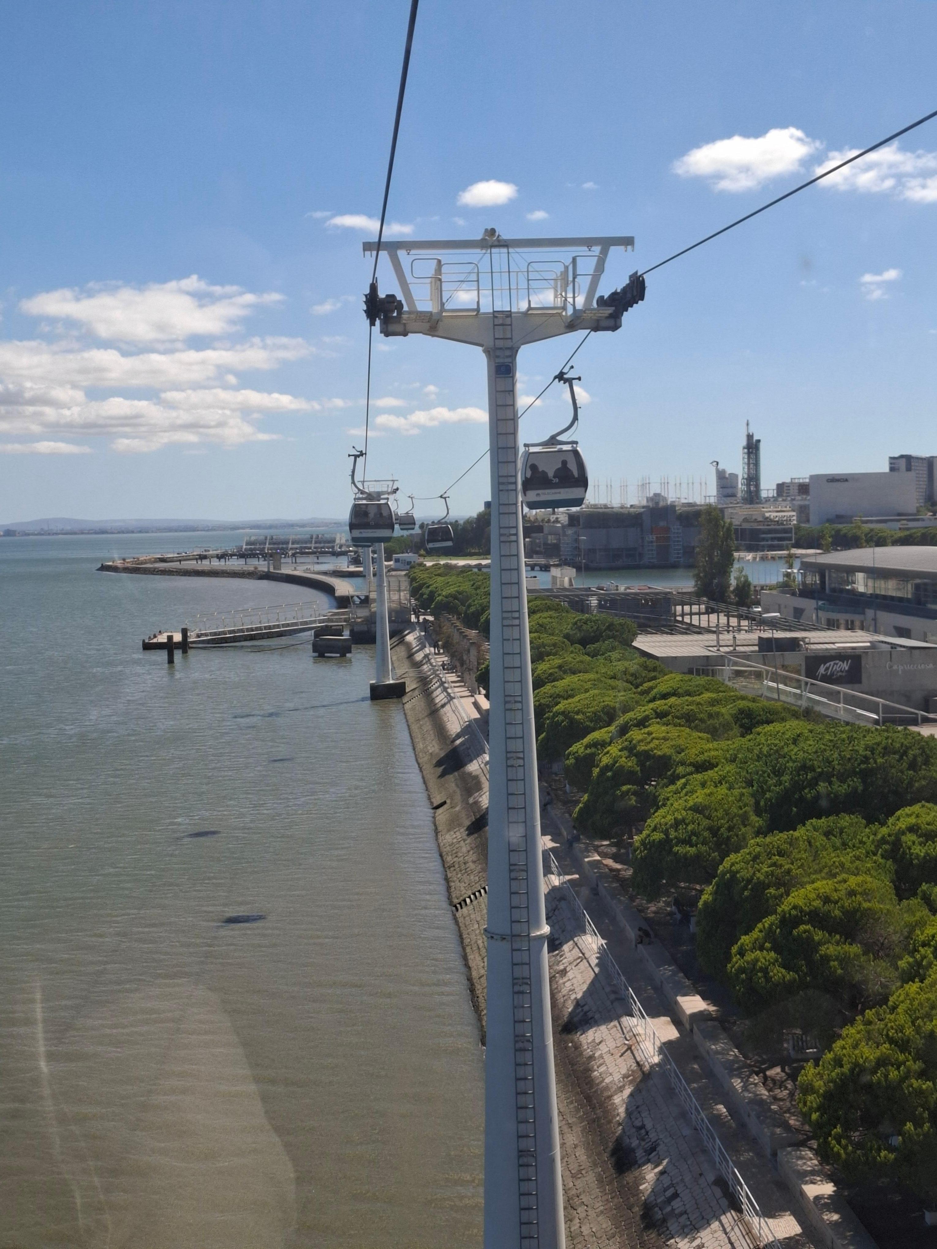 Parque das Nações,  teleférico 