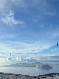 バルコニーからの絶景です。