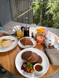 Breakfast. Great options