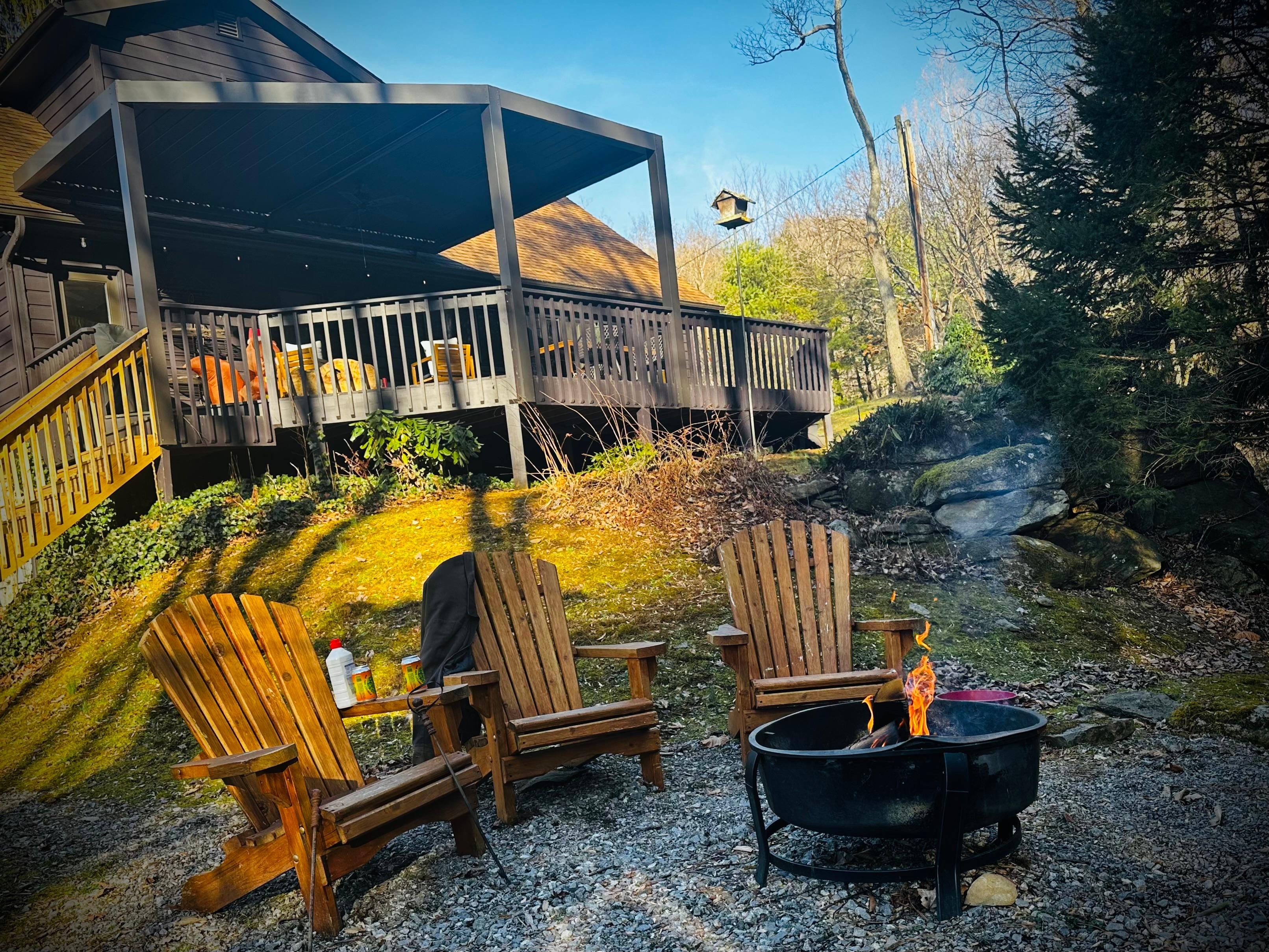 The property was beautiful and peaceful.