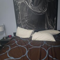 Bed was big and comfy