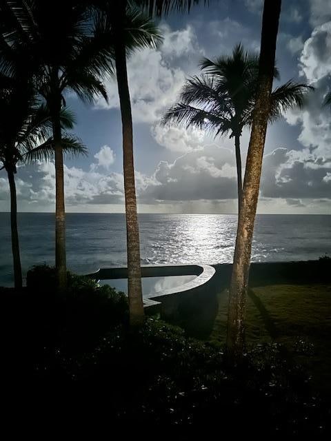 Calm night after the storm