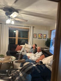Watching tv