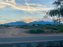 Mountain view at sunrise
