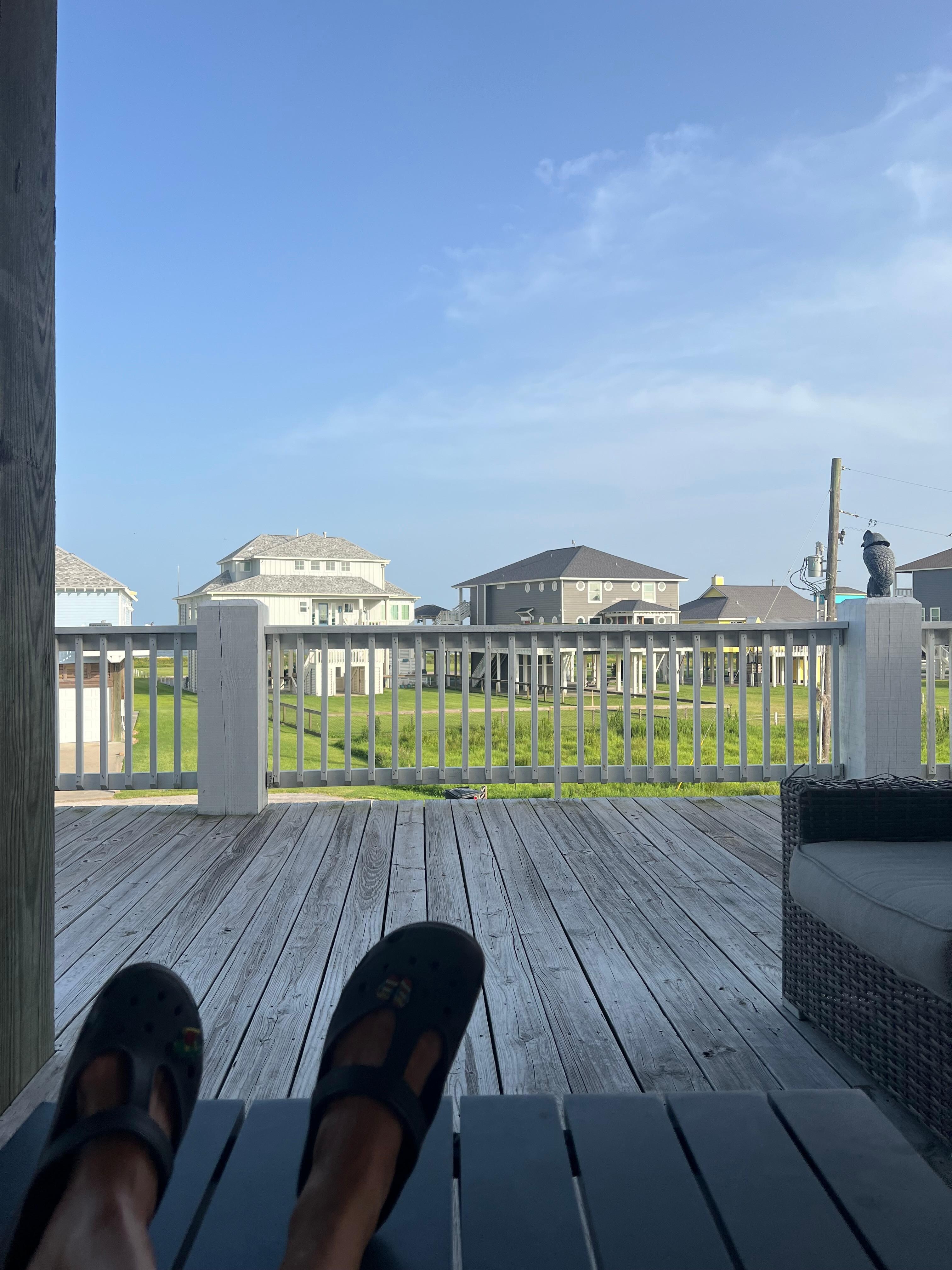Found my favorite spot as soon as we got there!!