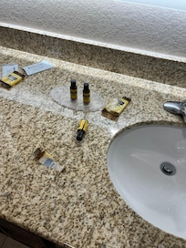 Soap used upon entering room