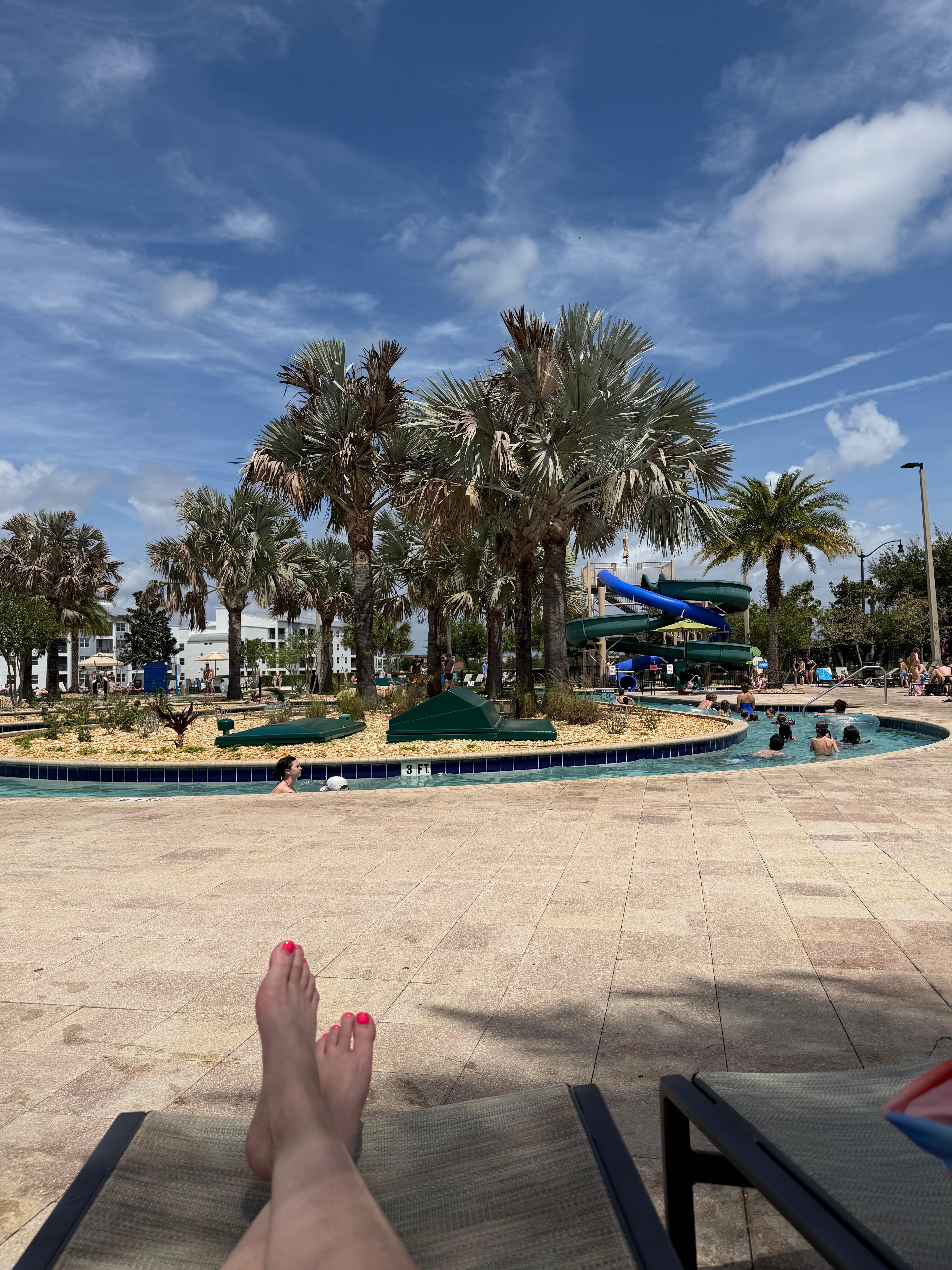 Lazy river at the Clubhouse