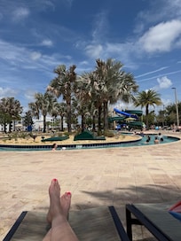 Lazy river at the Clubhouse