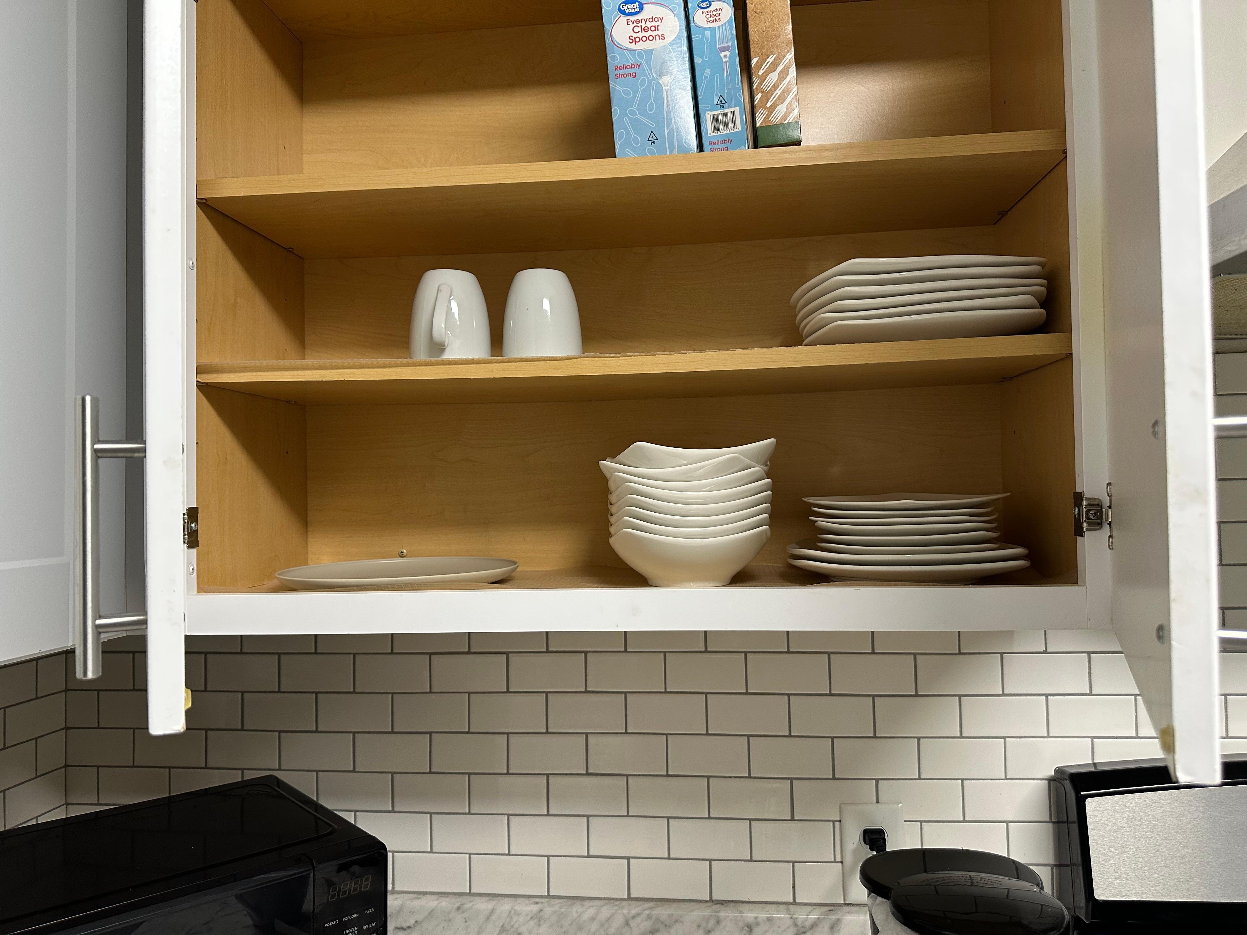 Dishes,3coffee cups (I already had one)