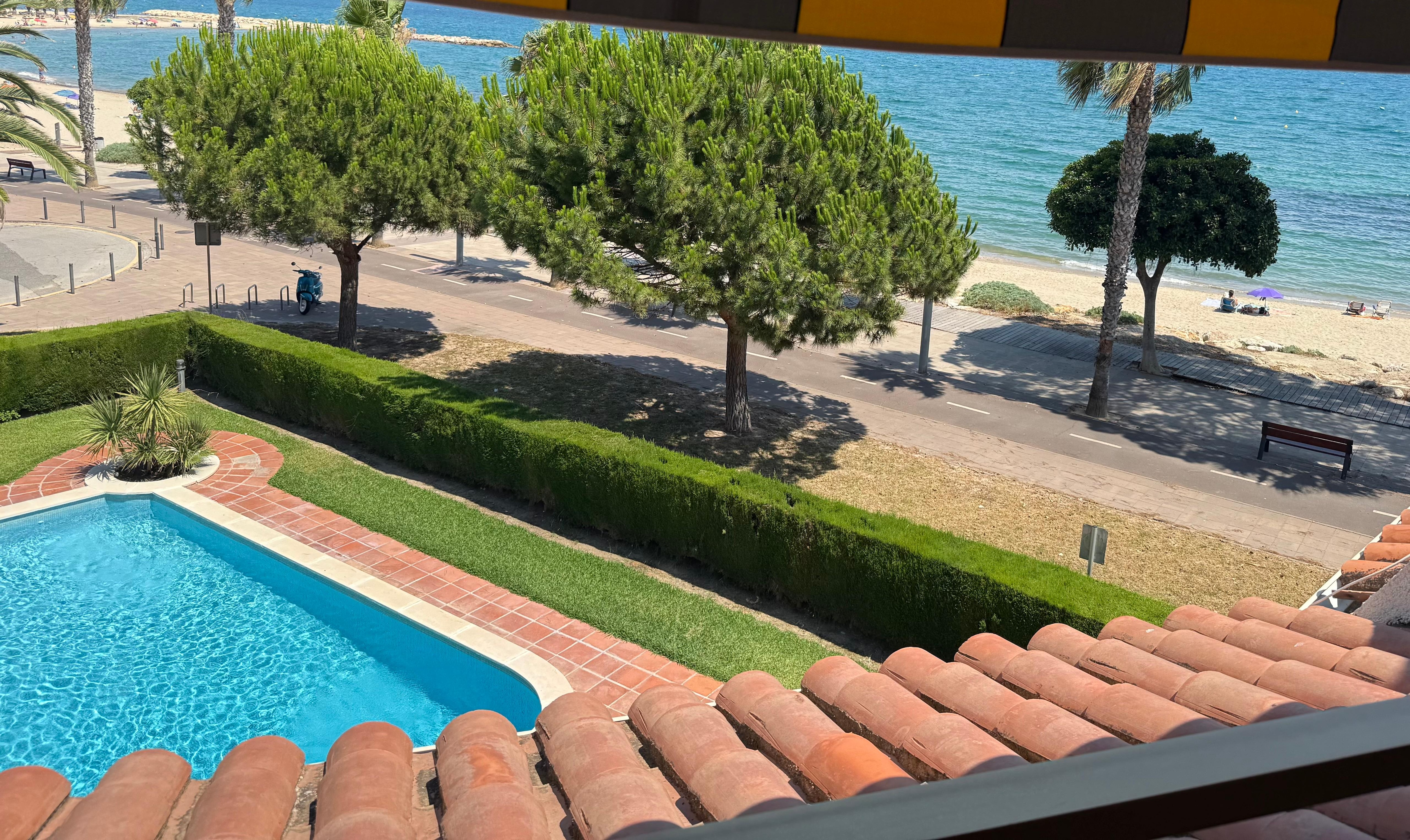 Vue du balcon 