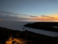 Sunset from the balcony.