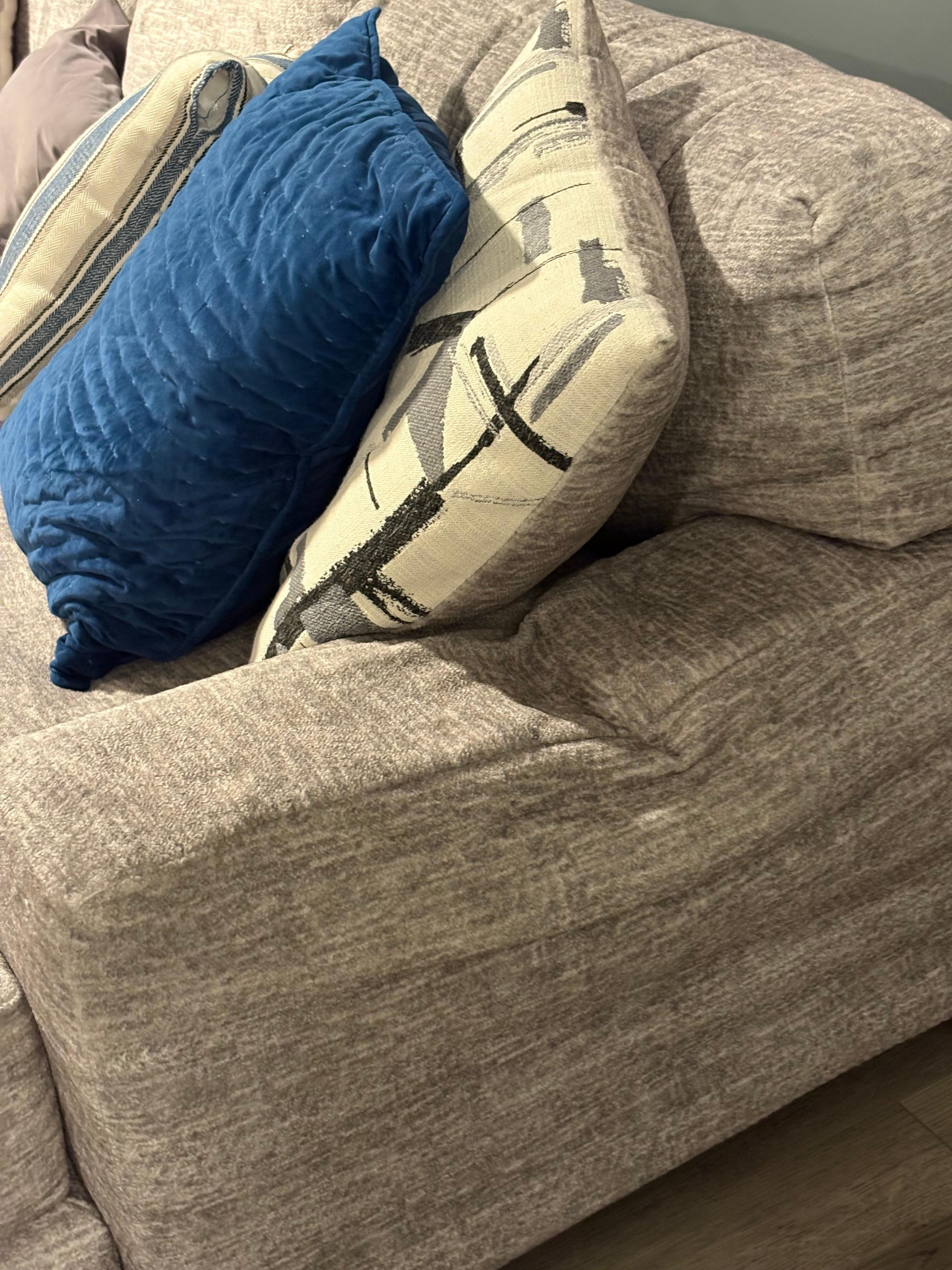 Couch arm broken