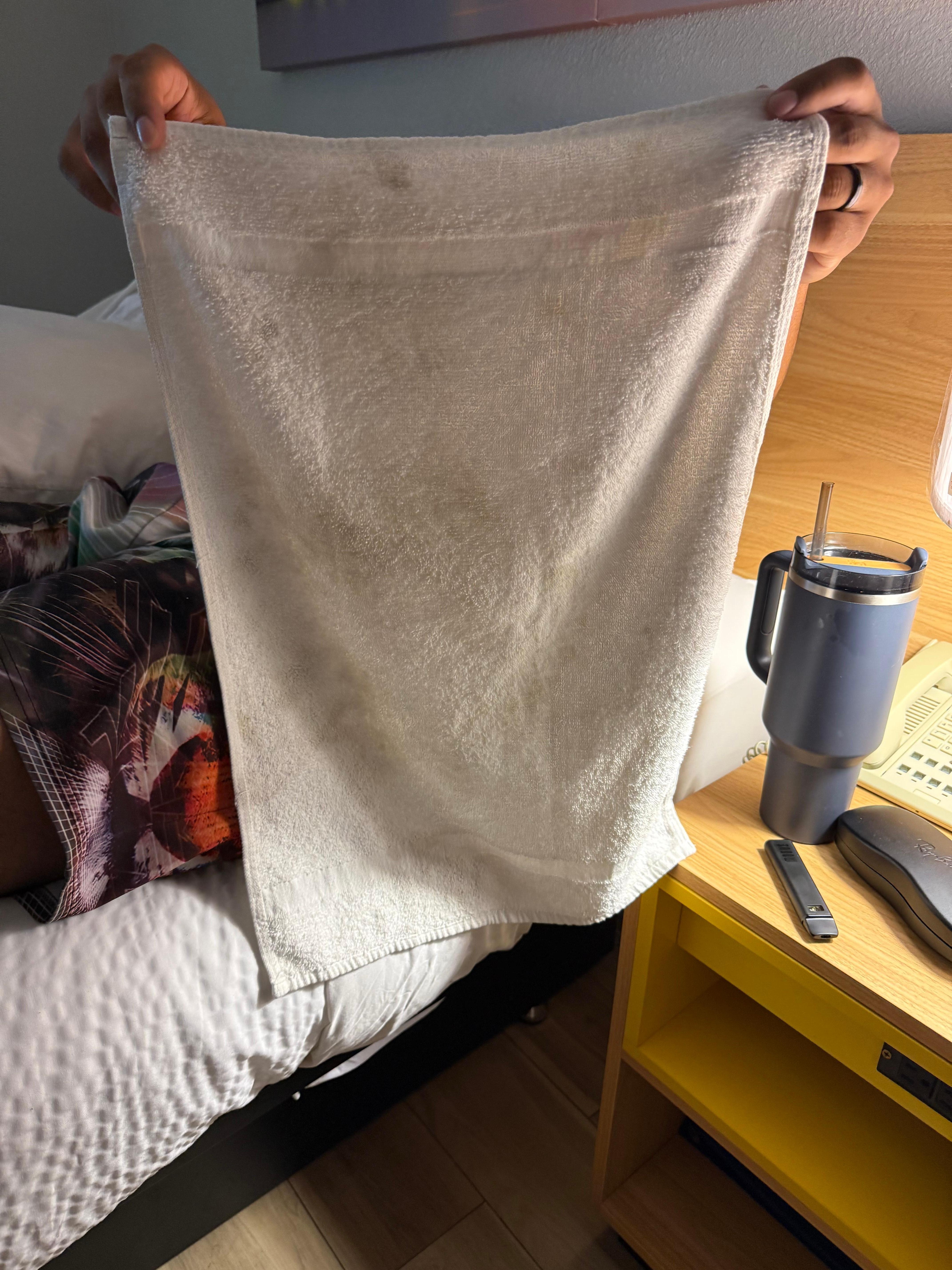 This was the hand towel.