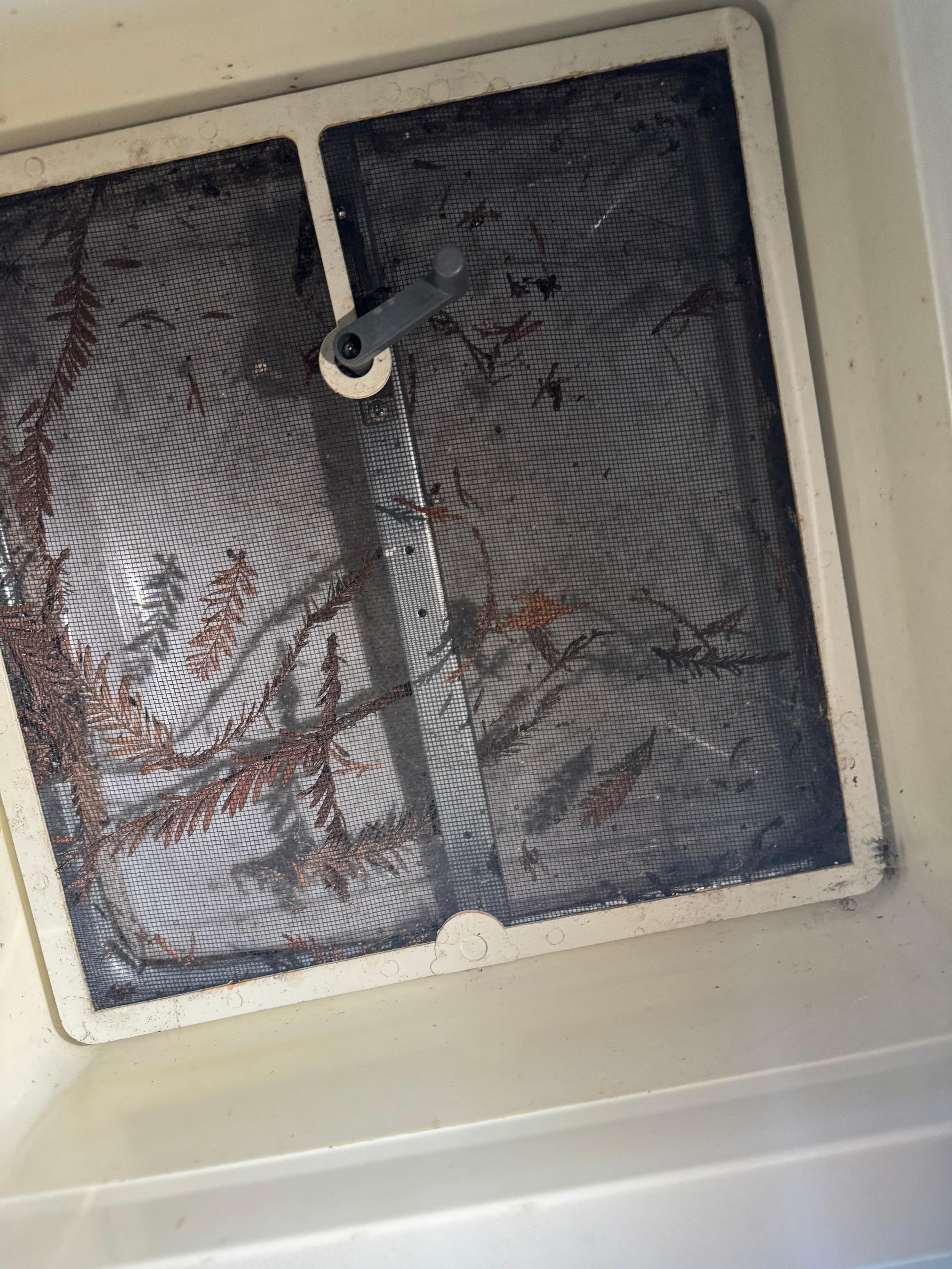 Vents used to air out let bugs in 