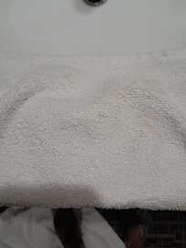Stained rags
