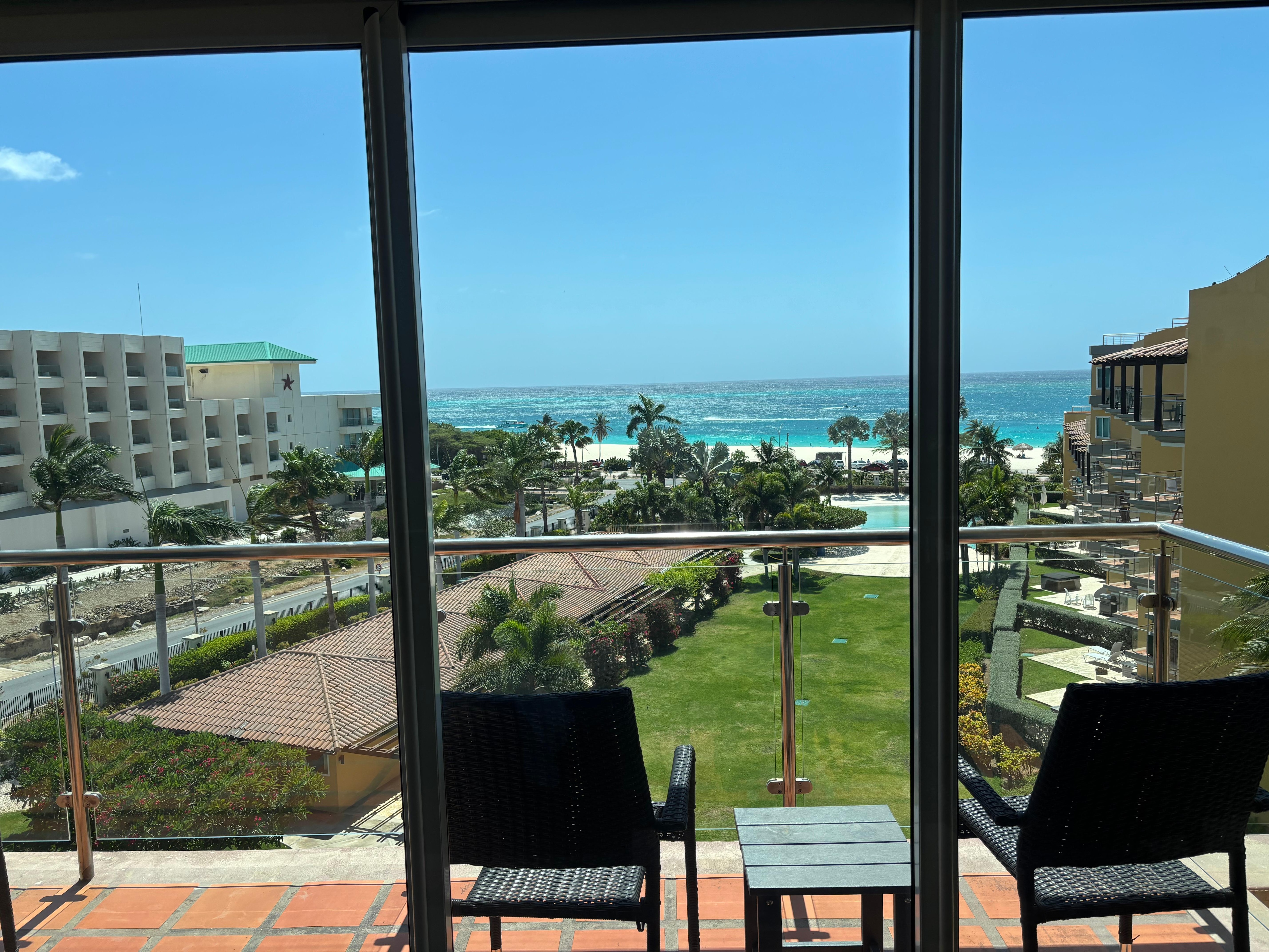 View from living room