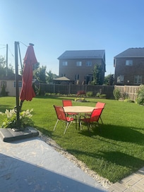 Beautiful back yard for you to enjoy