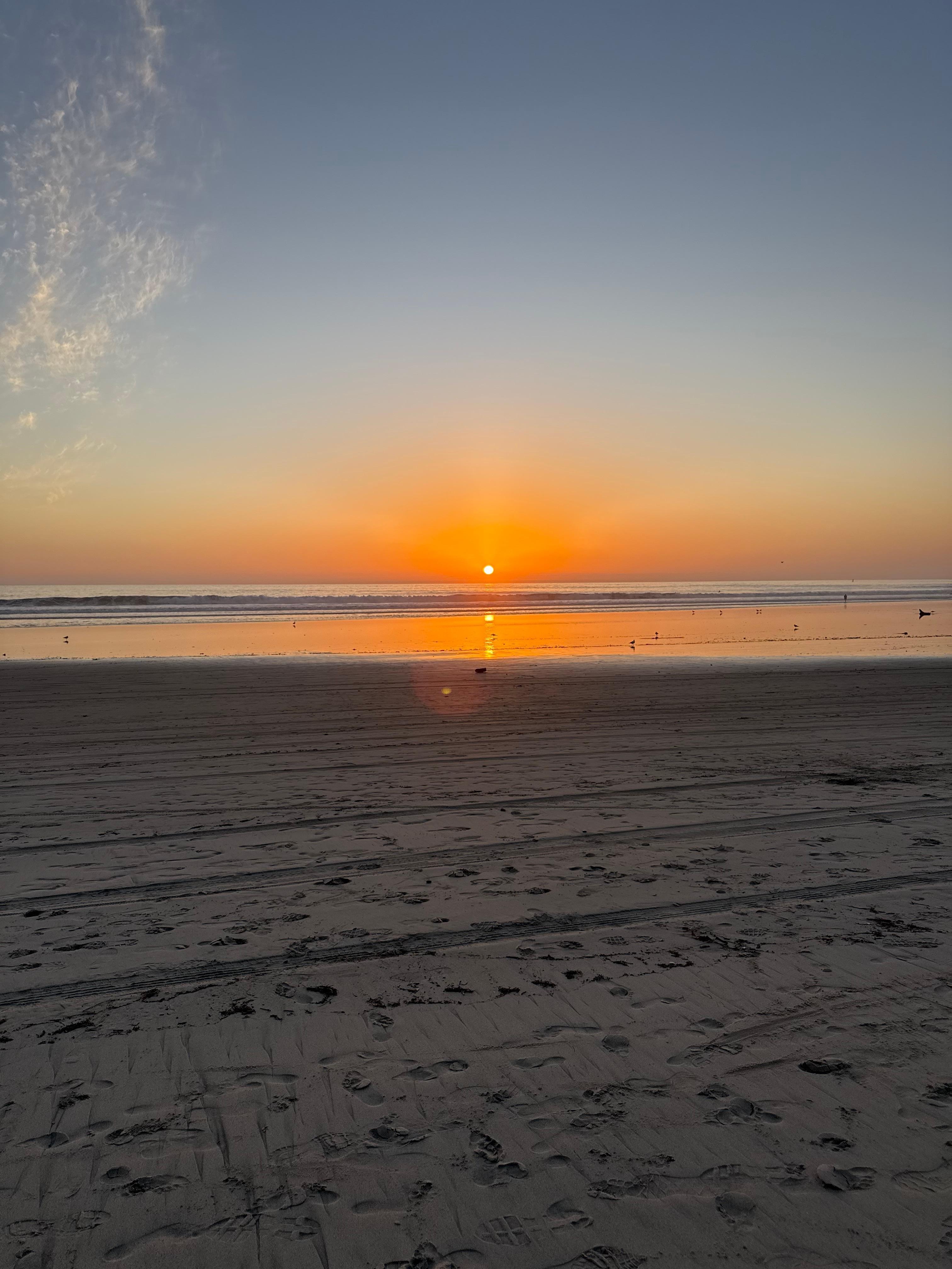 Beautiful sunsets every night.  