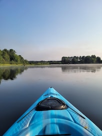 Was extremely nice we didn't have to bring our kayaks from home!
