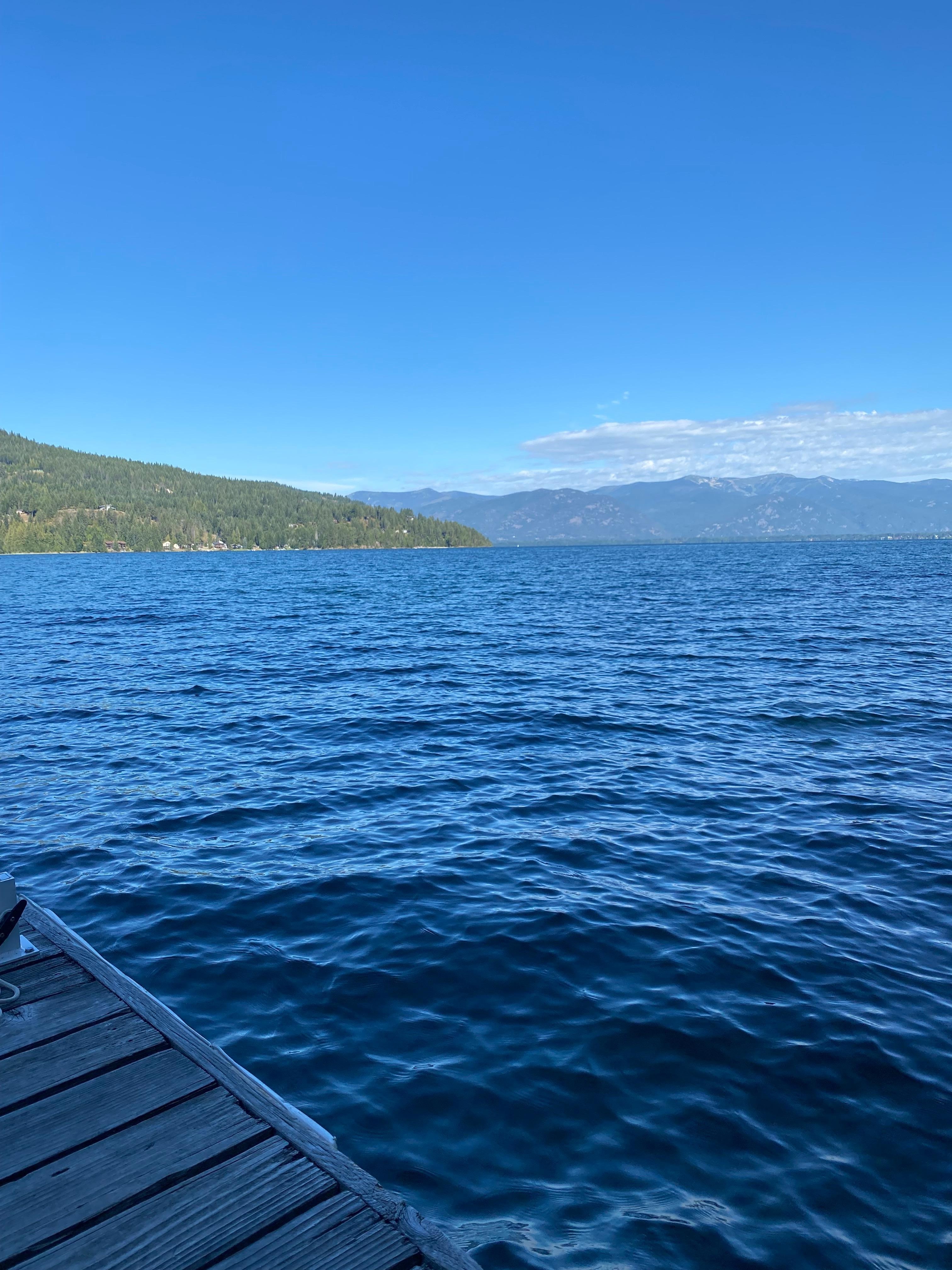 View from boat deck. 