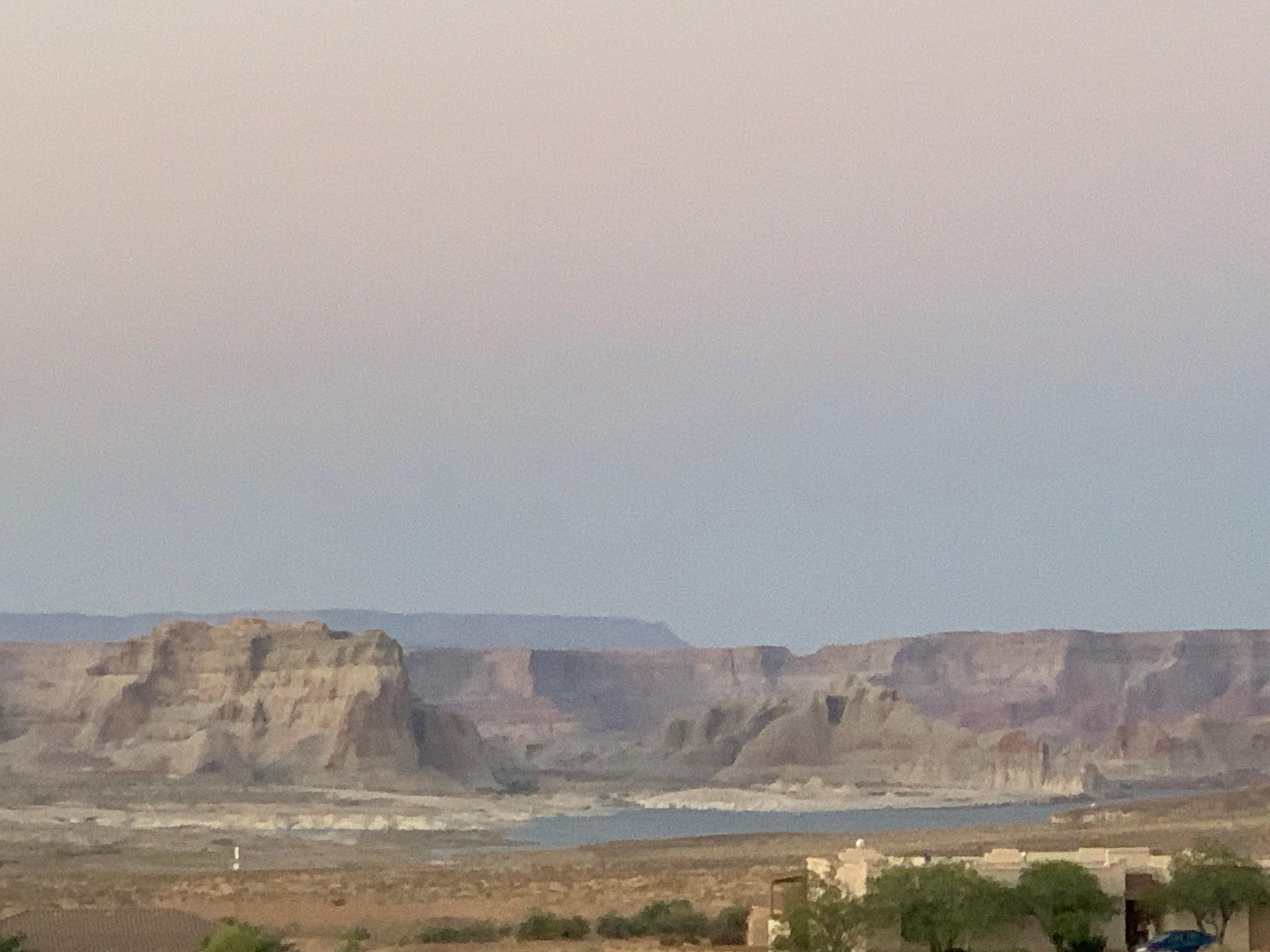 view from the front door