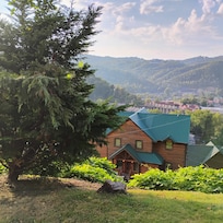 A view from the hotel grounds 😍