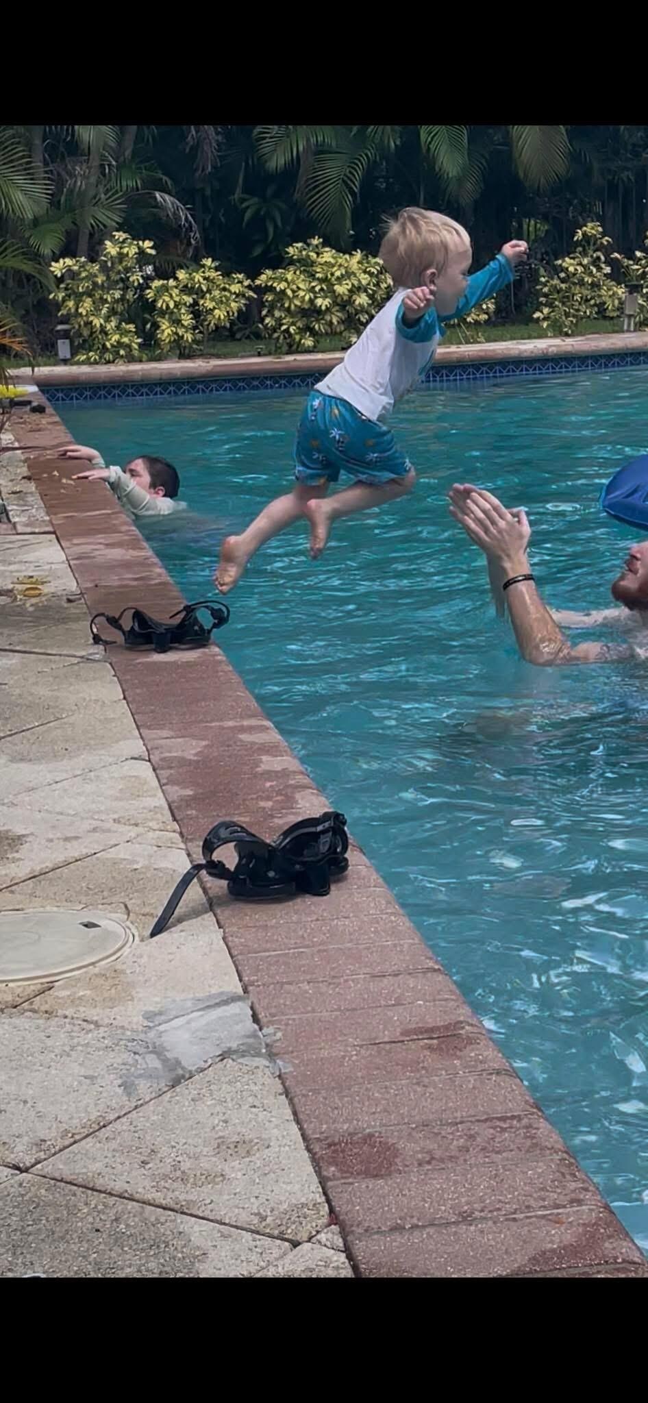 Our grandson has no fear