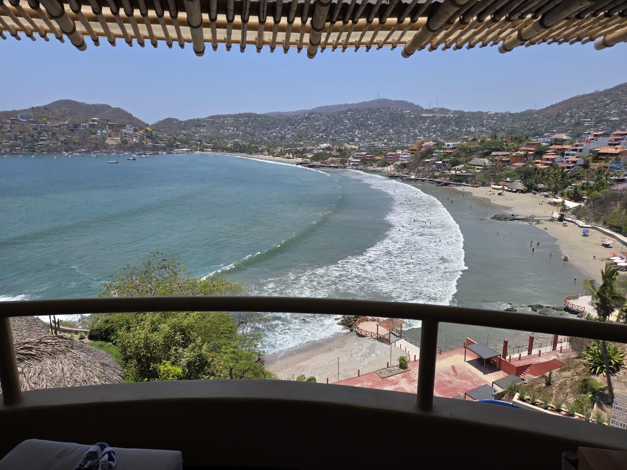 View from main living area
