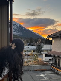 the mountain view was very nice