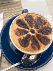 The ladies make the best cappuccino