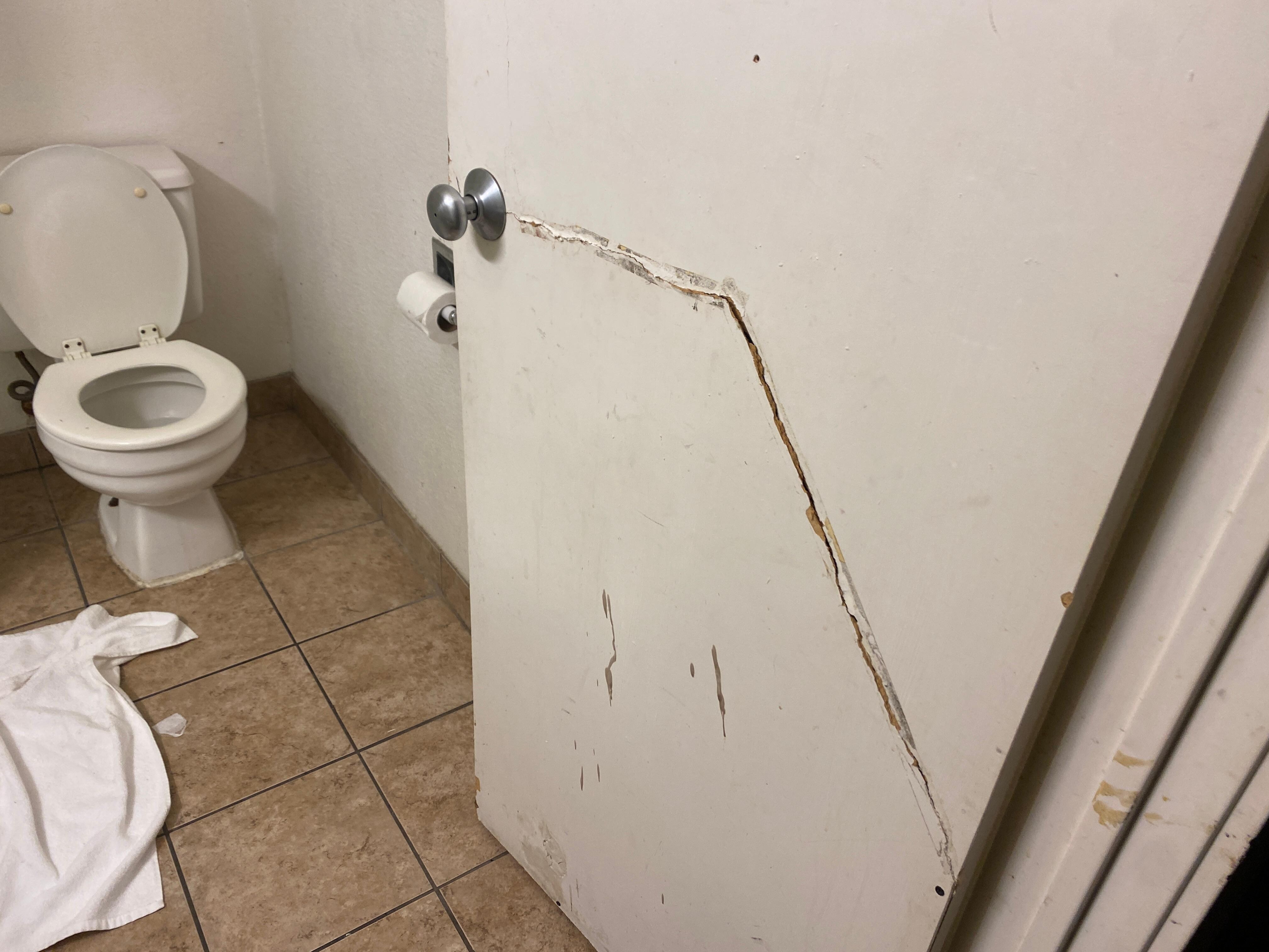 Door busted 