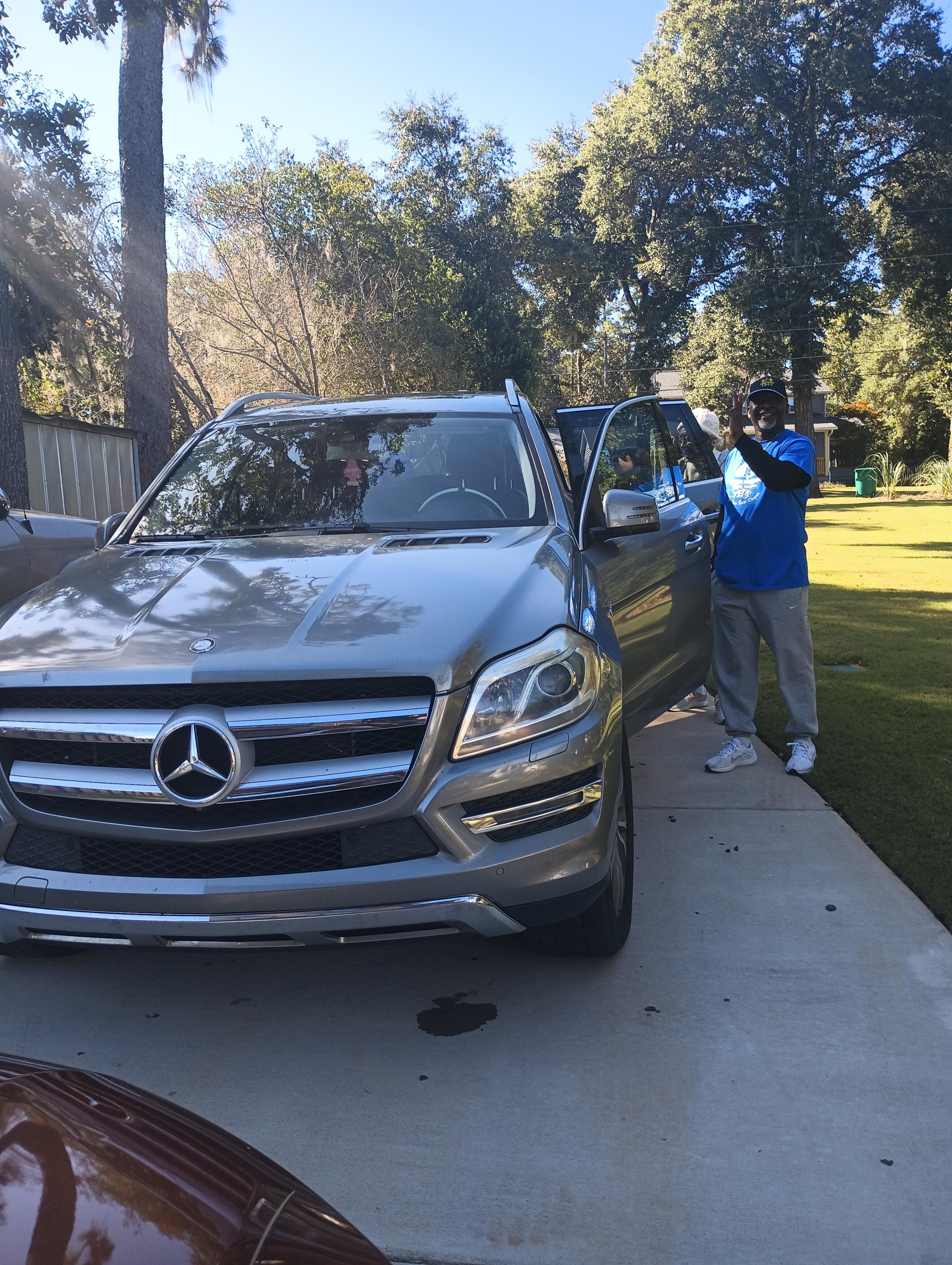 Leaving for our family reunion.