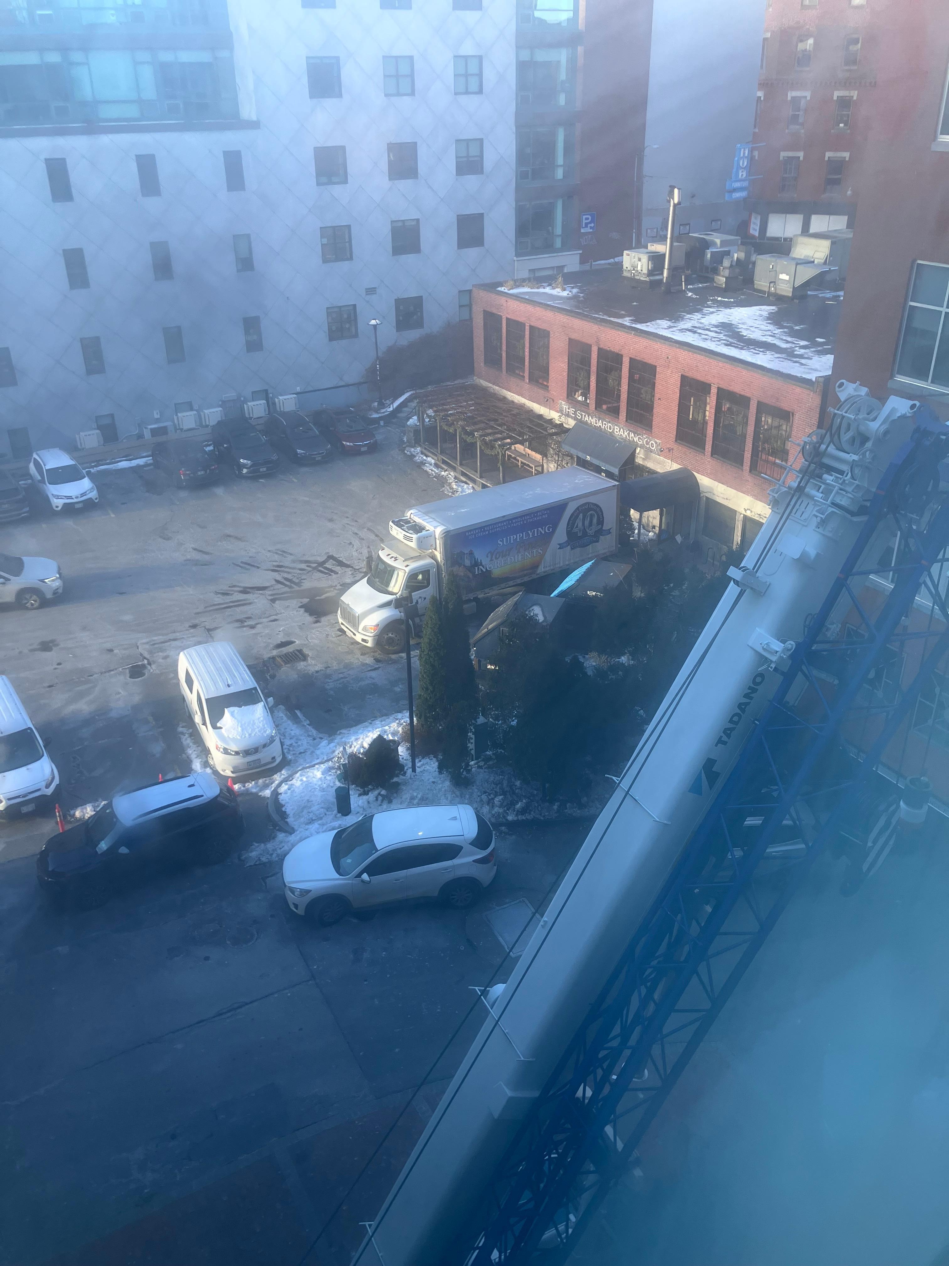 The offending dumpsters.