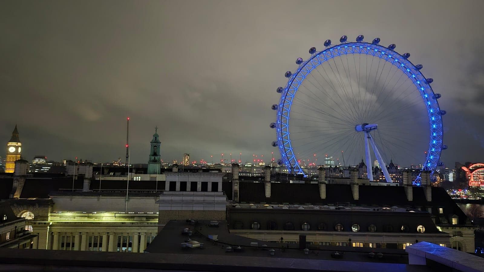 A linda vista do nosso quarto!